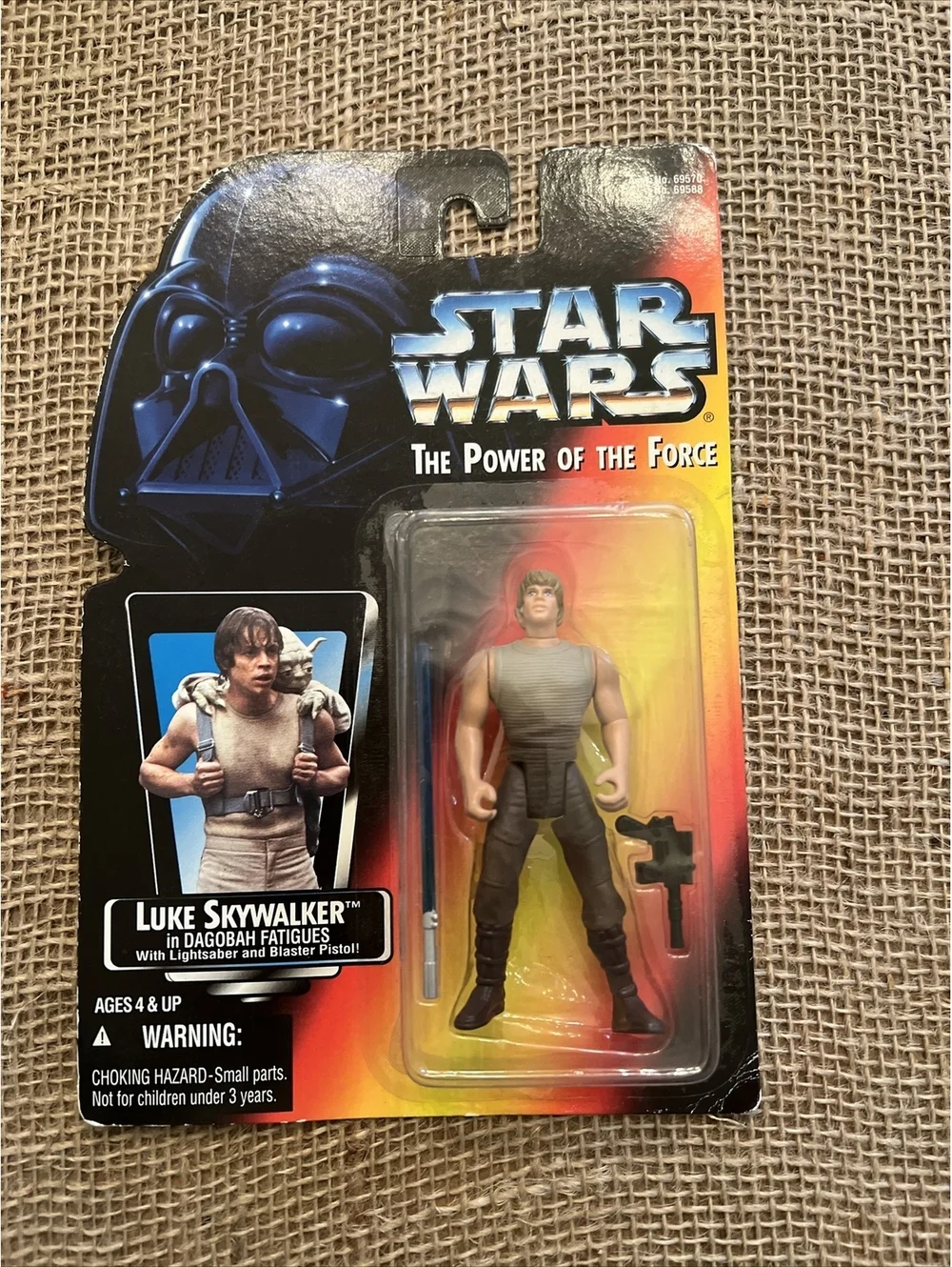 Star Wars Luke Skywalker Dagobah Fatigues Short Light Saber Power Of The Force